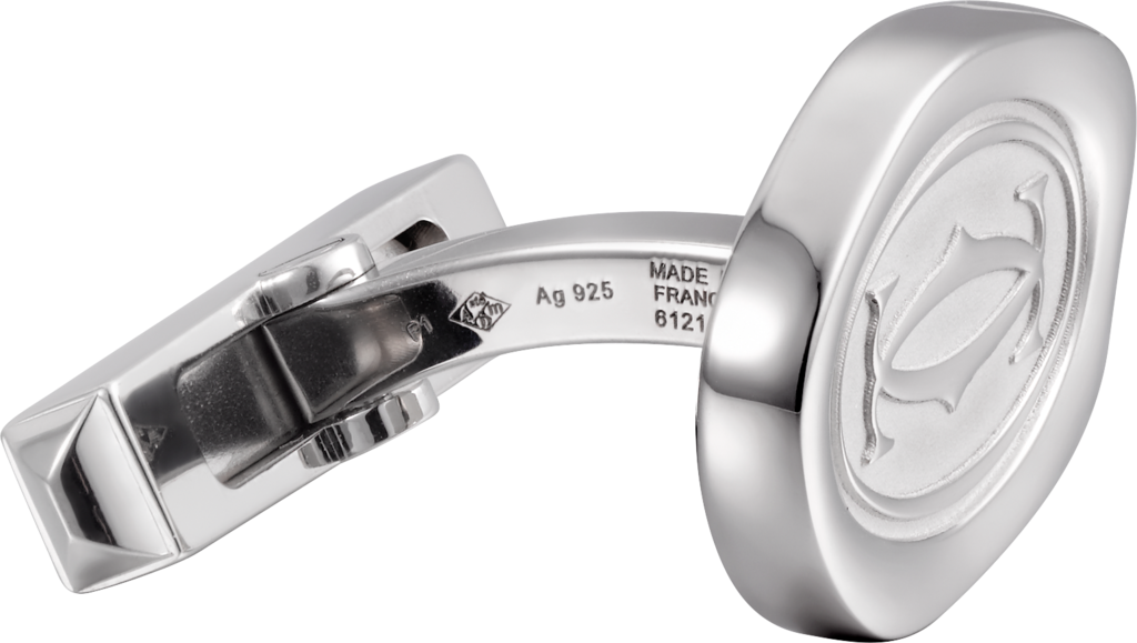 Wax Seal Motif Cufflinkssterling Silver, Palladium - Silver (1024x579), Png Download