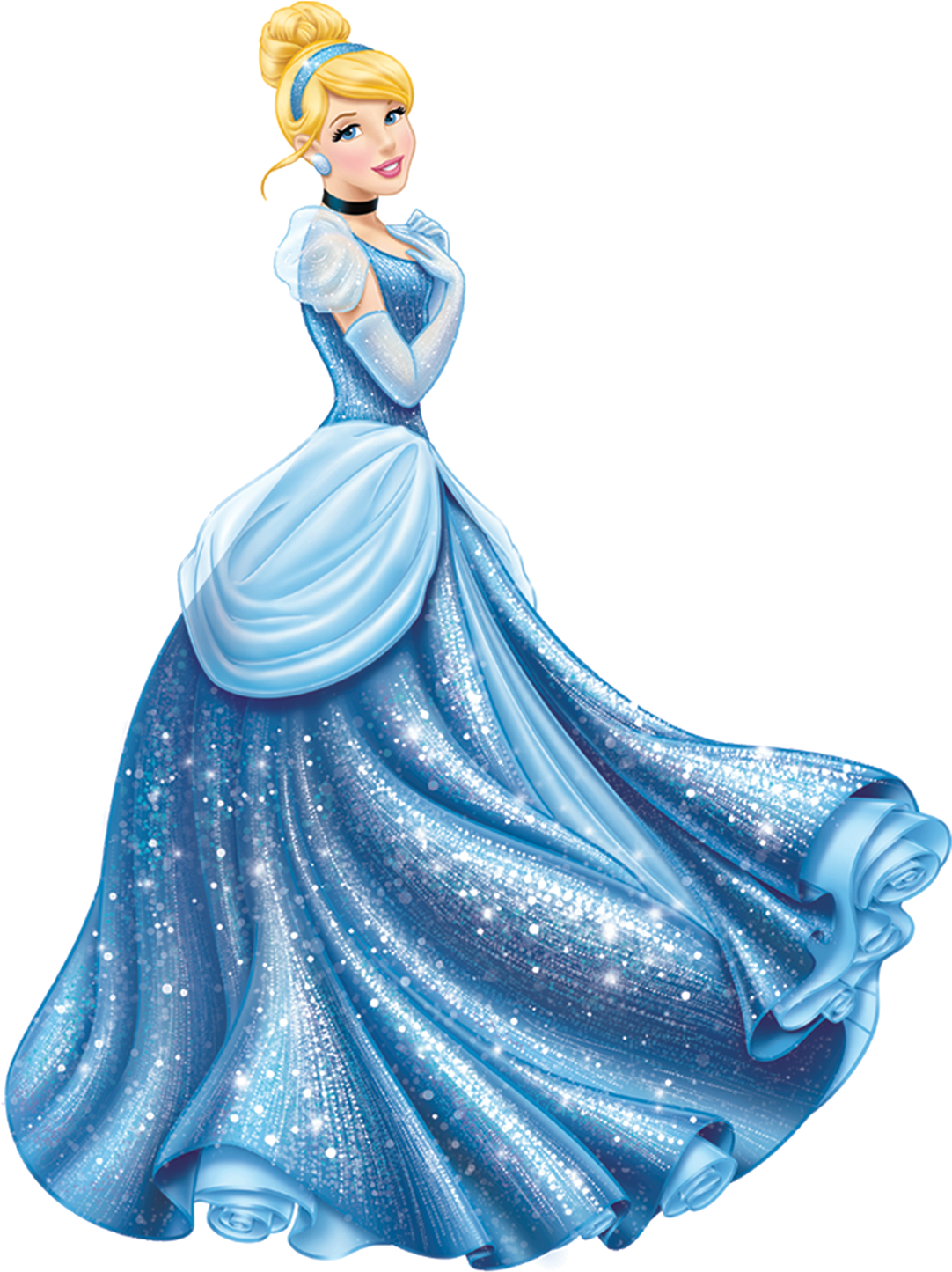 Cinderella - Disney Princess Cinderella (1128x1500), Png Download