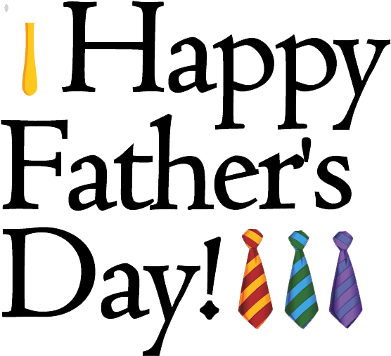 Father's Day Png Picture - Happy Father's Day Clip Art (560x528), Png Download