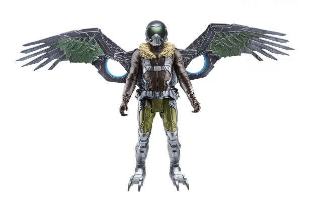 Homecoming Electronic 12 Inch Vulture Figure - Spiderman Homecoming Vulture Toy (640x397), Png Download