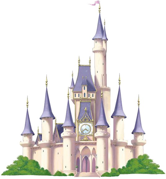 Disney Castle Clip Art Many Interesting Cliparts - Cinderella Castle Clipart (540x600), Png Download