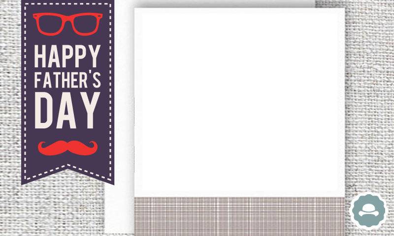Happy Fathers Day Frames - Happy Fathers Day Frame (800x480), Png Download