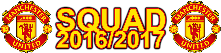 Squad2016 Views - Manchester United (800x200), Png Download