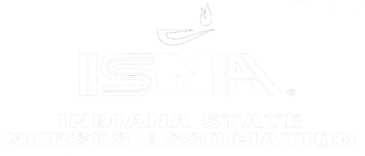 Organization Image - Indiana State Nurses Association Logo (1223x524), Png Download