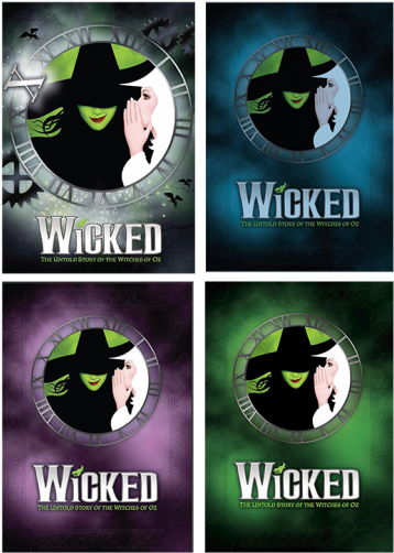 Celebrate 10 Years Of Wicked On Broadway With The New - Musical Cast Recording-wicked (2cd) (520x670), Png Download