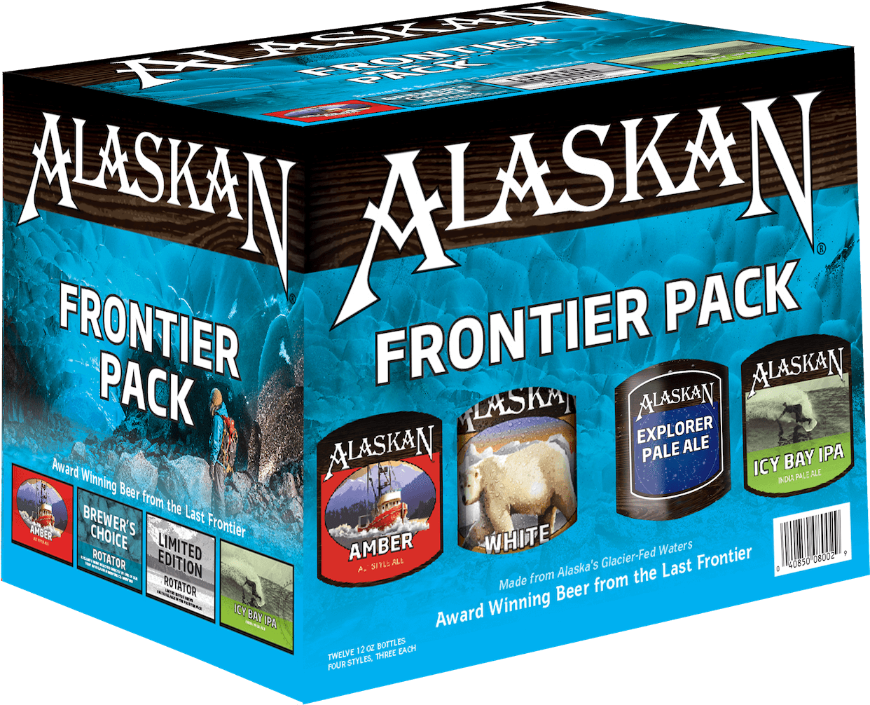 Alaskan® - Alaskan Alt Style Amber Beer - 12 Pack, 12 Fl Oz Bottles (1410x1200), Png Download