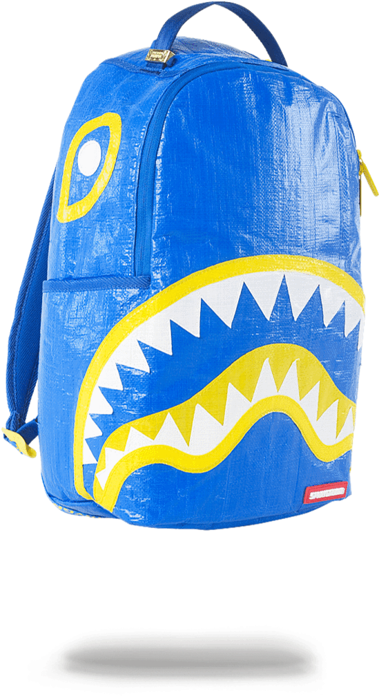 Sprayground Retail Shark Backpack Sprayground Retail - Retail Shark Sprayground (900x1148), Png Download