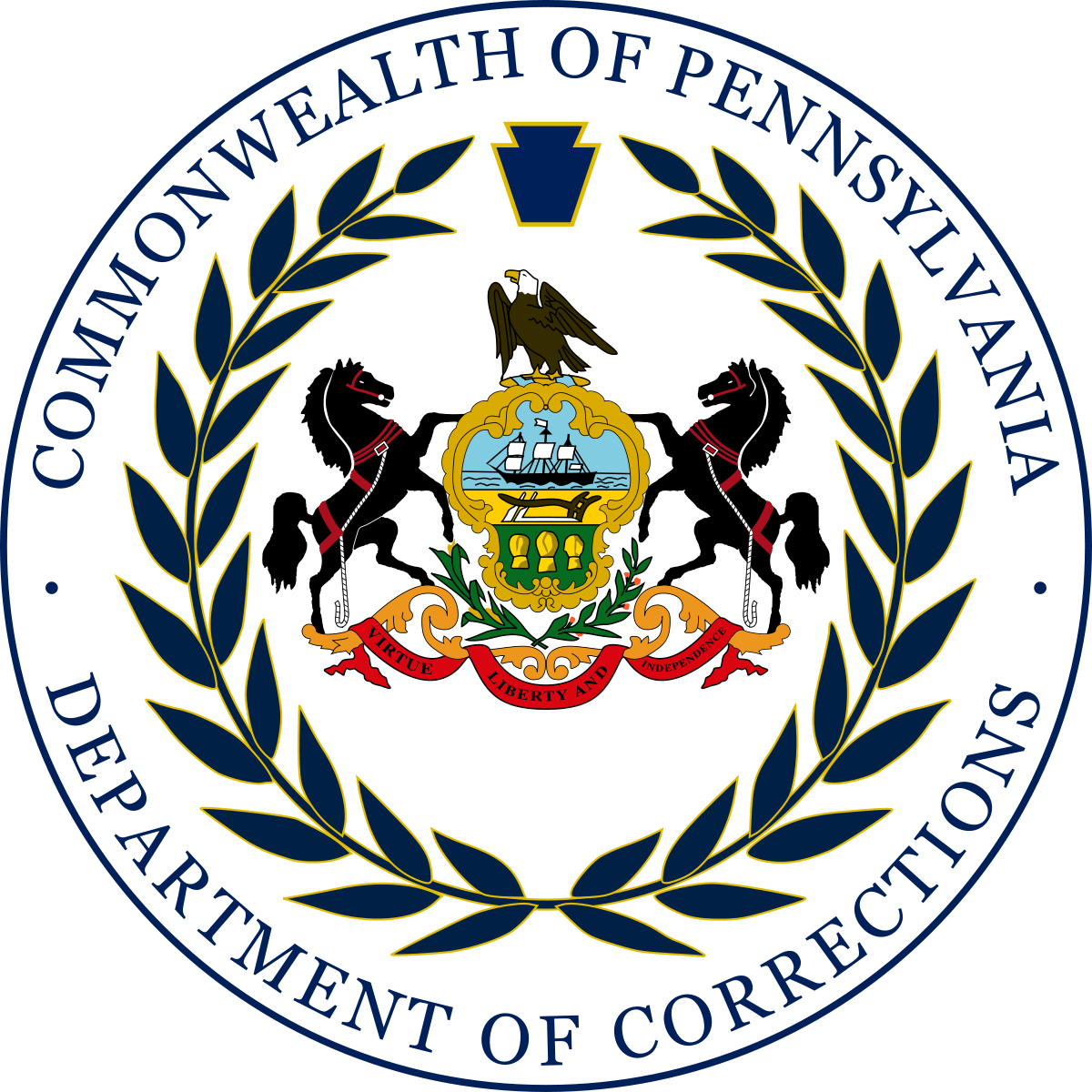 Pennsylvania Department Of Corrections (1200x1200), Png Download