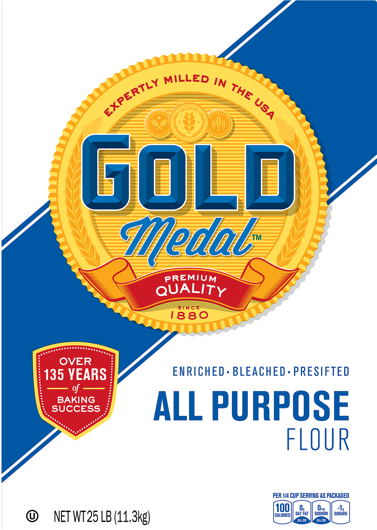 Gold Medal All-purpose Flour - 5 Lb Bag (1800x1800), Png Download