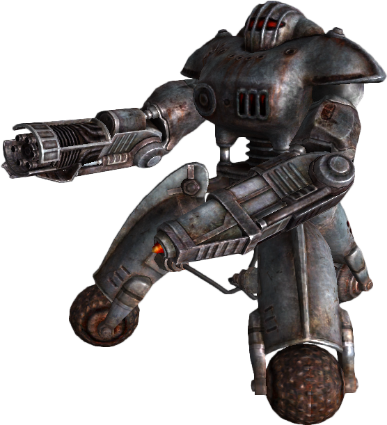 Sentry Bot Sentry Bots Are A Model Of Robot Found In - Fallout 3 Sentry Bot (639x684), Png Download