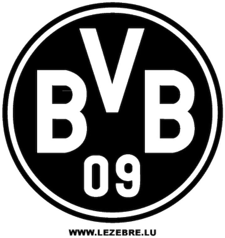 Borussia Dortmund 09 Logo T Shirt Borussia Dortmund Black Logo Full Size Png Download Seekpng