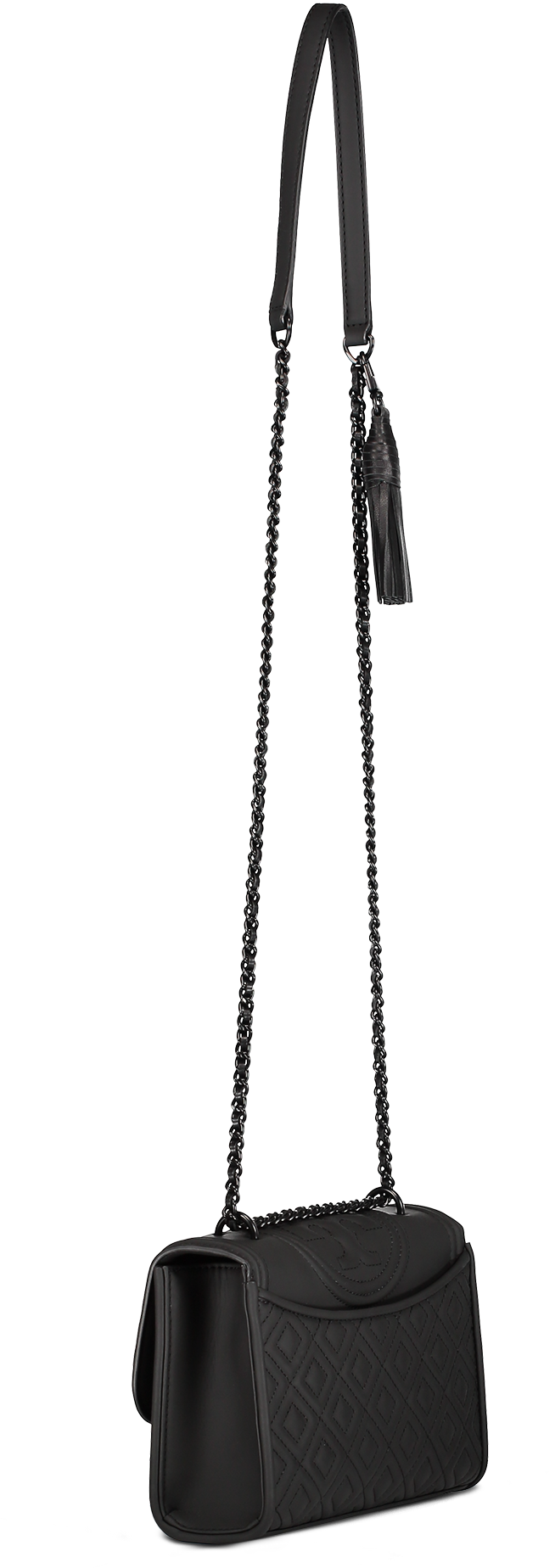 Fleming Matte Small Shoulder Bag Black - Nat & Nin (1280x1920), Png Download