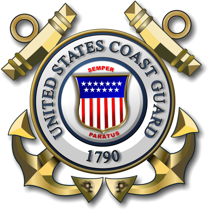 Us Coast Guard (716x721), Png Download