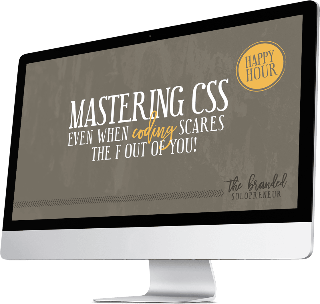 Mastering Css Even If Coding Scares The F Out Of You - Sign (1133x1077), Png Download