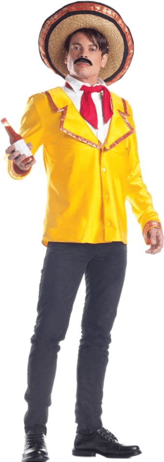 Adult Hottie Hot Sauce Costume (600x951), Png Download