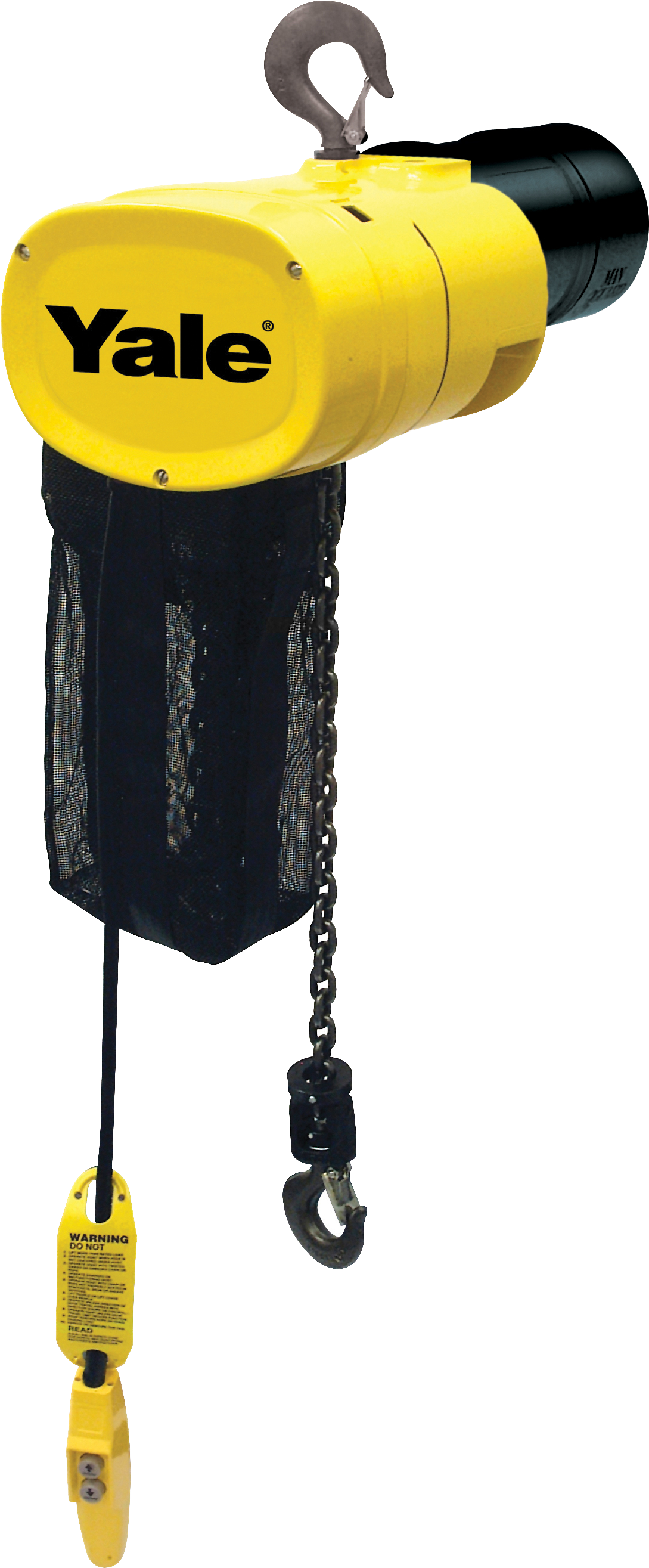 Yale Kelc Yale Yjl - Electric Chain Hoist 1 Ton 3 Phase (1268x2783), Png Download