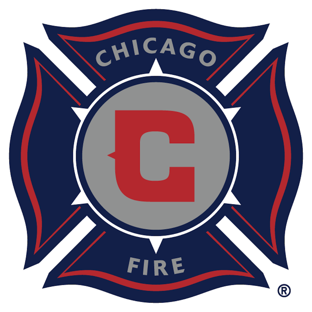 Chicago Fire Logo - Chicago Fire Soccer Png (1000x1000), Png Download