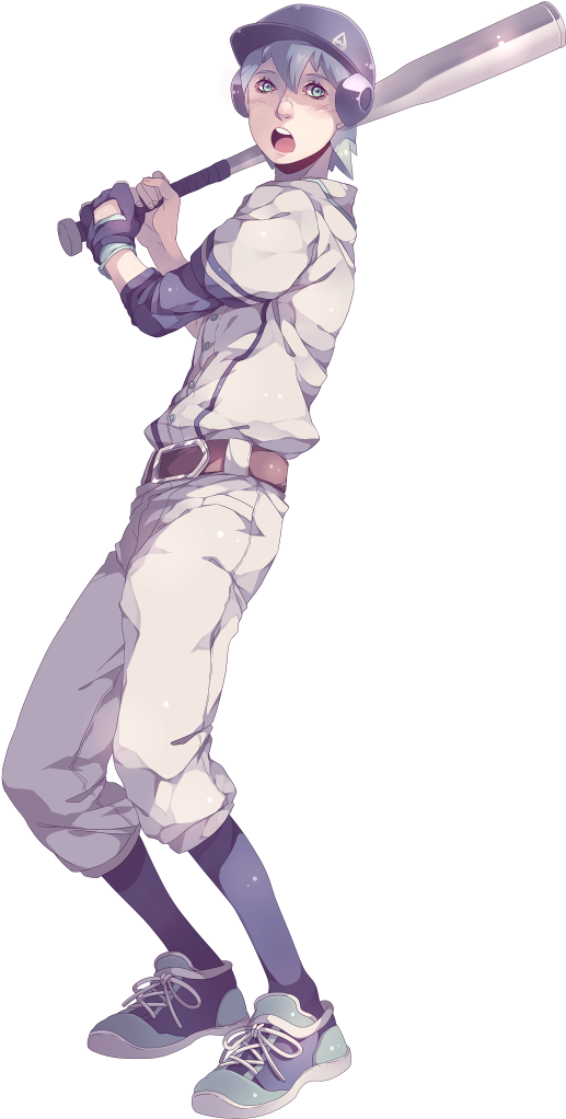Foo Fighters Drawn By Wenny02 - Baseball Player (566x1098), Png Download