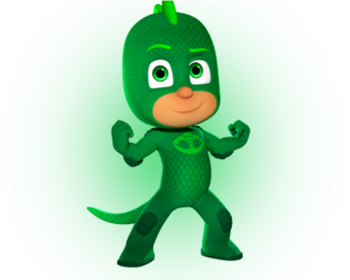 Pj Masks Characters Gekko (640x480), Png Download