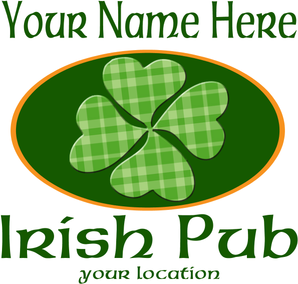 Favorite - Irish Pub Wall Clock (690x700), Png Download