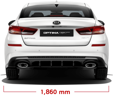 Kia Optima Dimension Rear - Kia Optima (940x727), Png Download