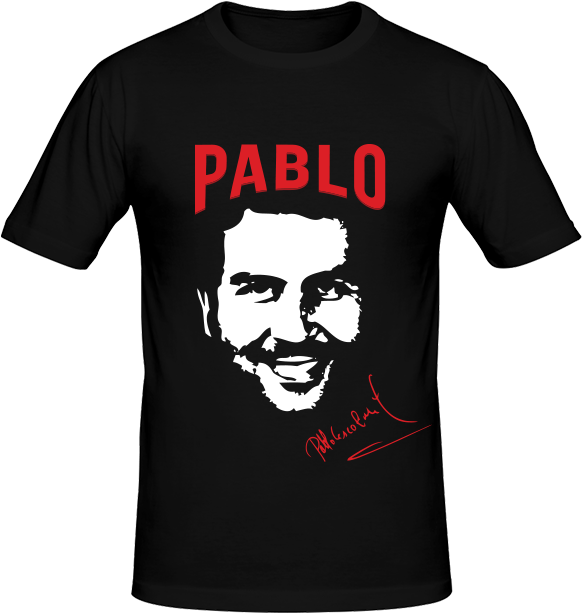 Pablo Escobar T Shirts (700x700), Png Download