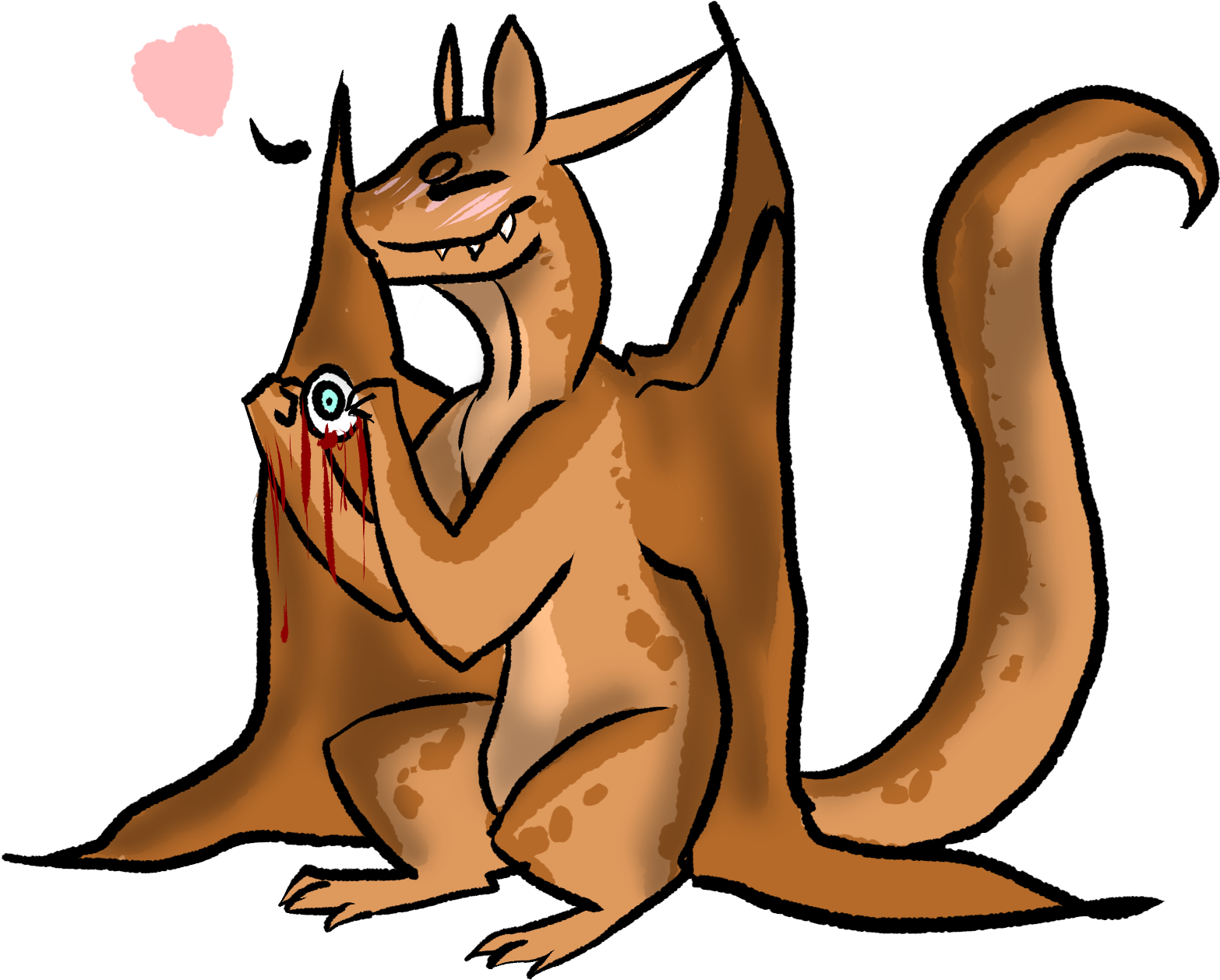 Clayre Likes Dat Eyeball - Wing Of Fire Clay (2000x1500), Png Download