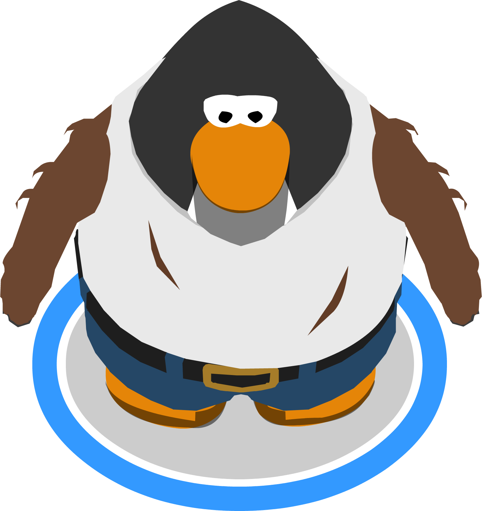 Werewolf Costume Ig - Adã©lie Penguin (1581x1676), Png Download