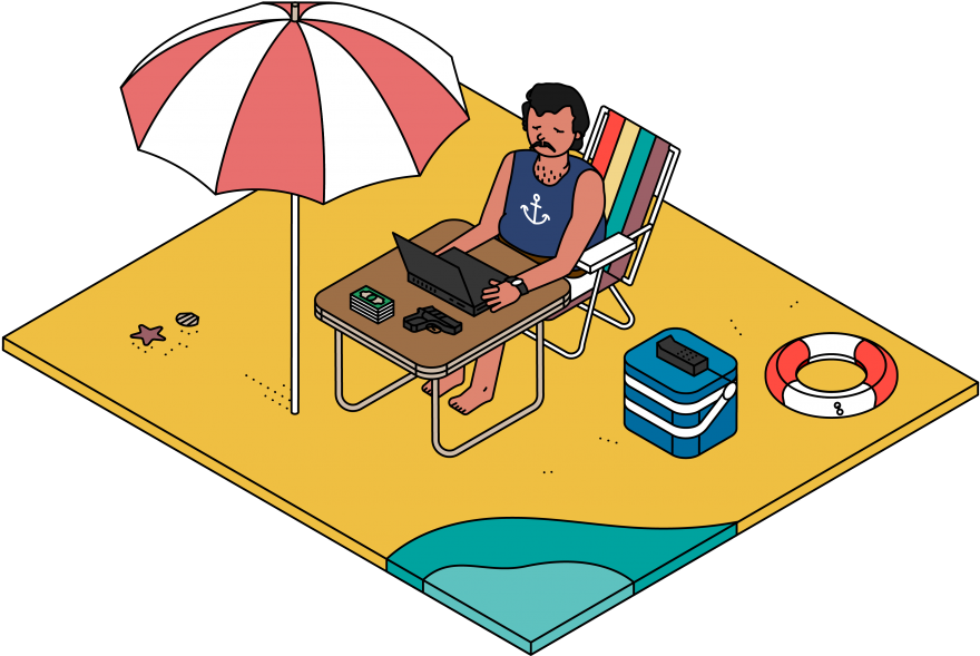 To Talk About Narcos, I Included Pablo Escobar In A - Illustration (1365x716), Png Download