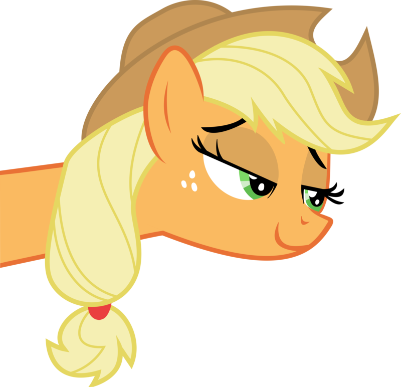 View Samegoogleiqdbsaucenao Applejack Nyes , - My Little Pony Applejack Face (800x772), Png Download