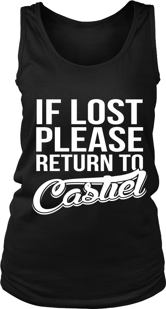 If Lost Return To Castiel (1000x1000), Png Download