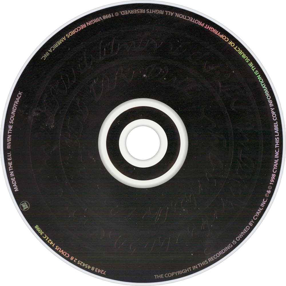 Robyn Miller Riven Cd Disc Image - Cd (1000x1000), Png Download