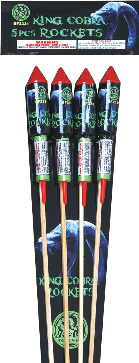 King Cobra Rockets - Rocket (1667x1250), Png Download