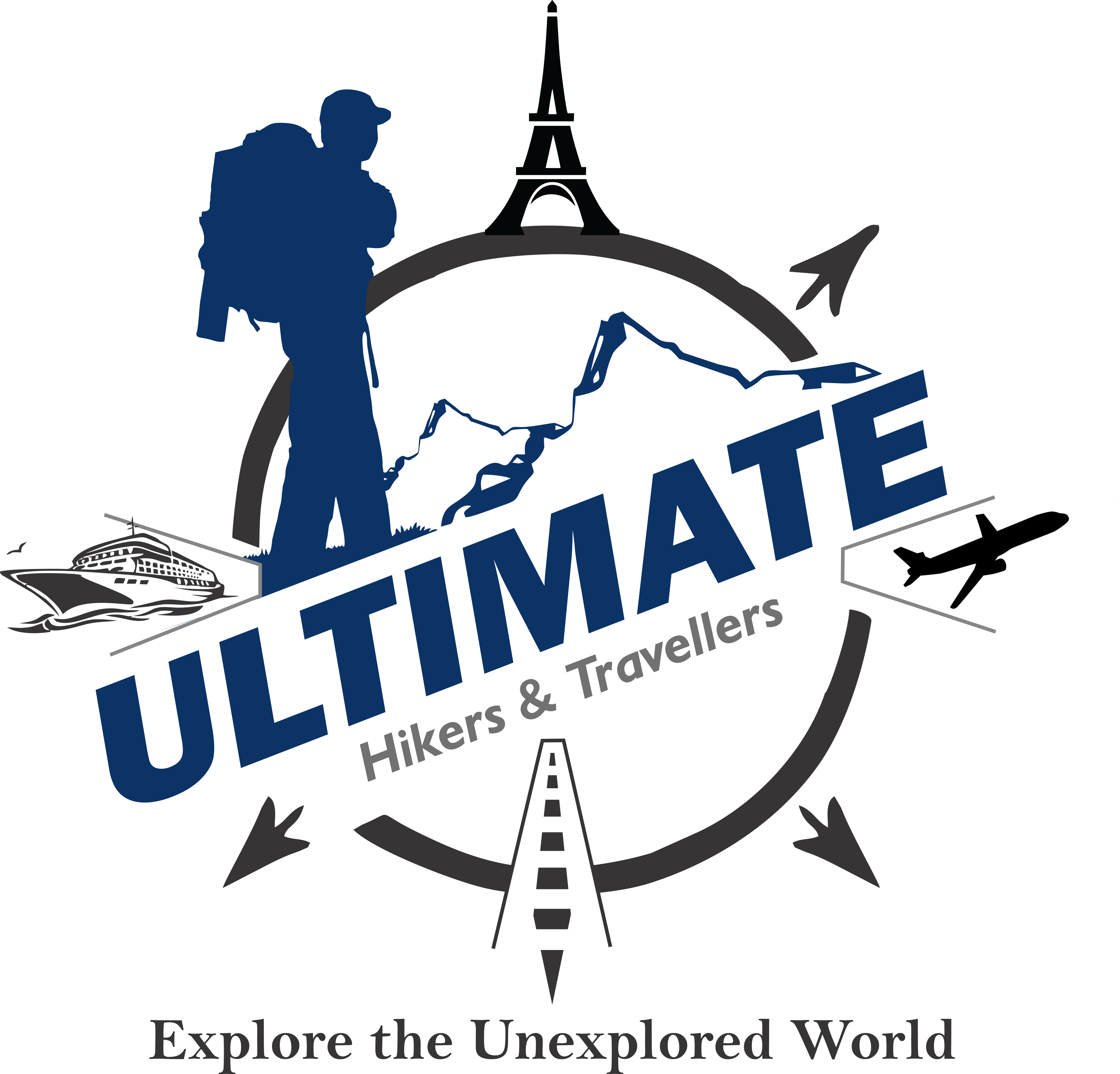 Https - //www - Goeventz - Com/ultimate-hikers - Illustration (4500x4315), Png Download