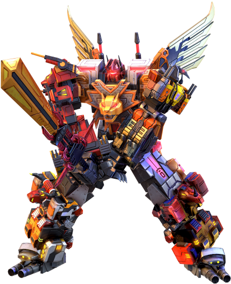 Earth Wars - Power Of The Primes Predaking (640x640), Png Download