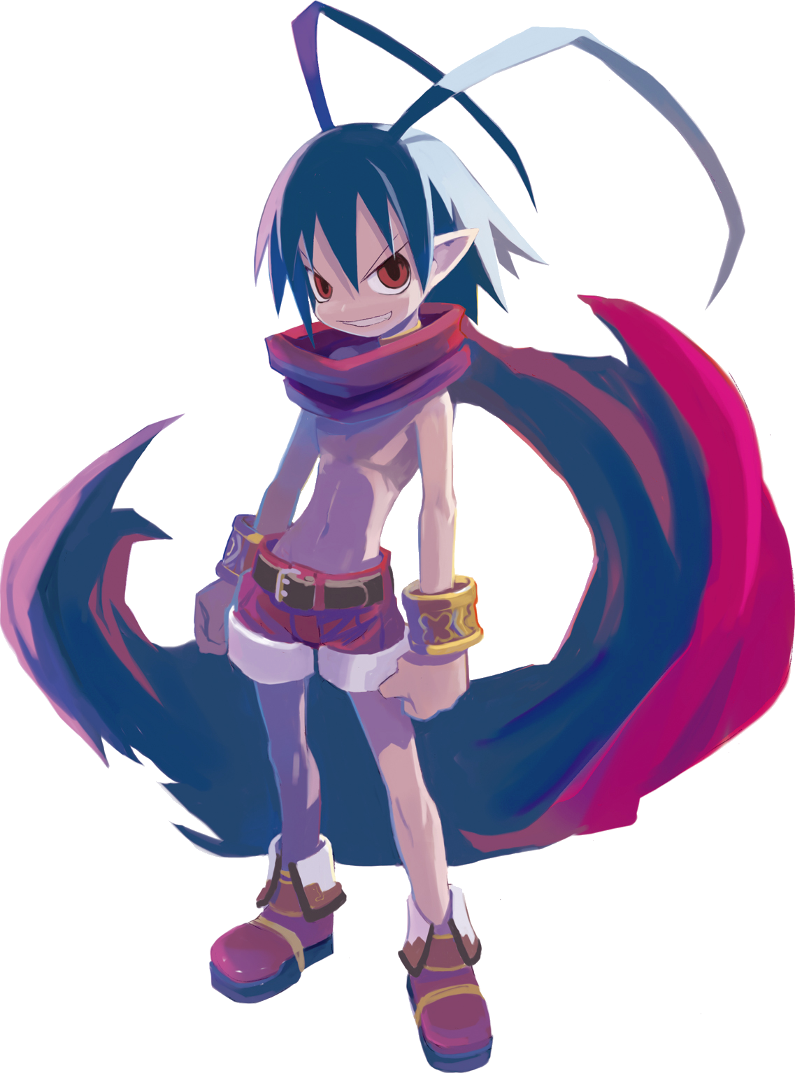 Laharl - Disgaea Characters (1137x1534), Png Download