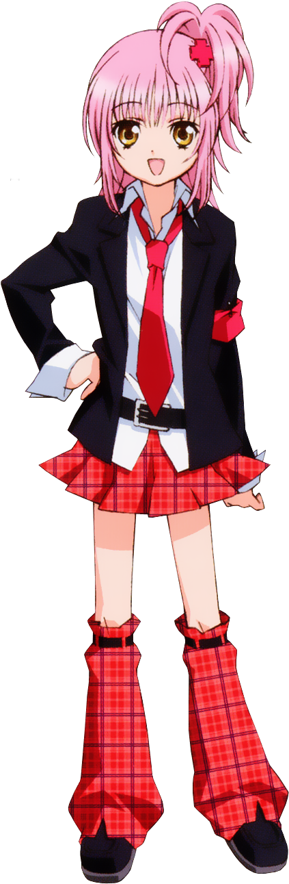 Amu Hinamori - Shugo Chara Hinamori Amu (430x1295), Png Download
