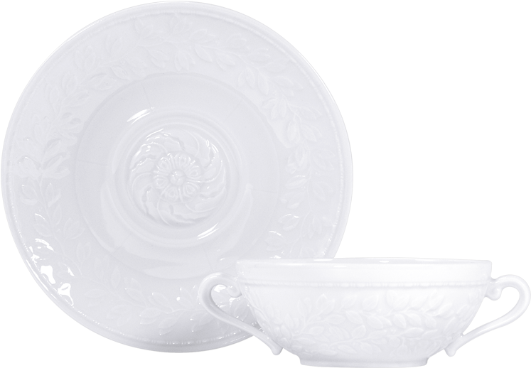 China Cream Soup Cup & Saucer Of The Collection Louvre - Saucer (800x800), Png Download