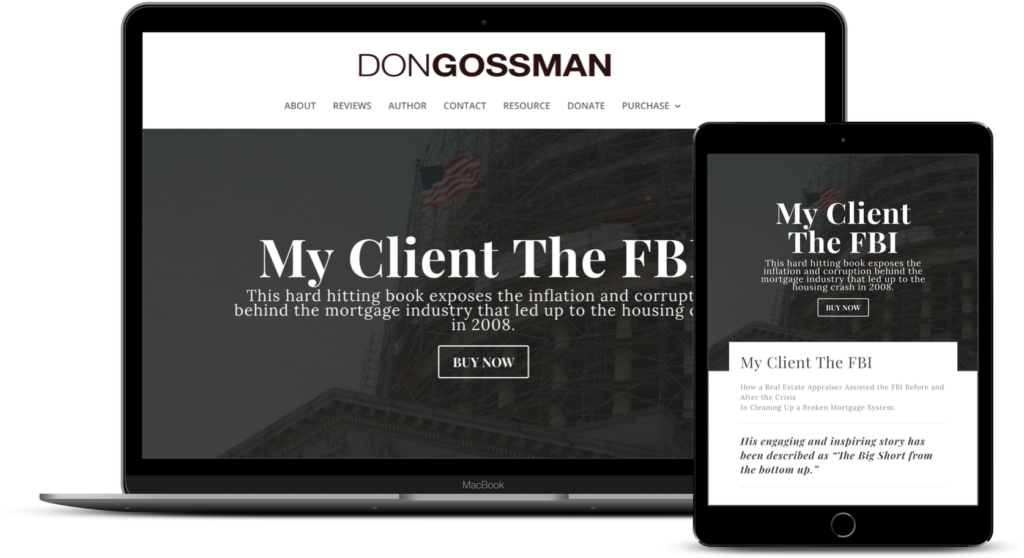 Gossman Website - Mockup (1024x558), Png Download