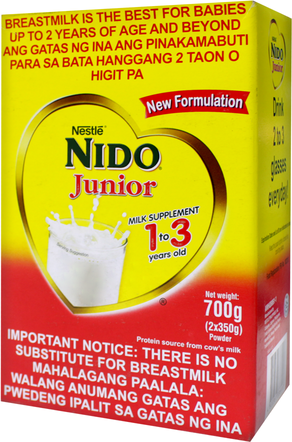 Quick View - Nido 1 3 Years Old Price (868x1010), Png Download