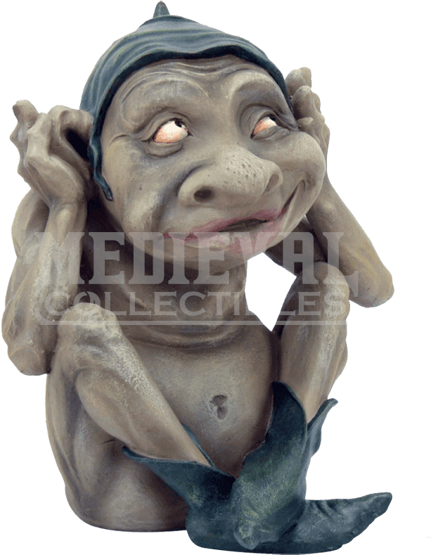 Hear No Evil Cc - Evil Goblin (850x850), Png Download