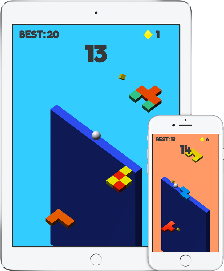 Collect The Gold Coins And Avoid The Obstacles By Tapping - Smartphone (931x1024), Png Download