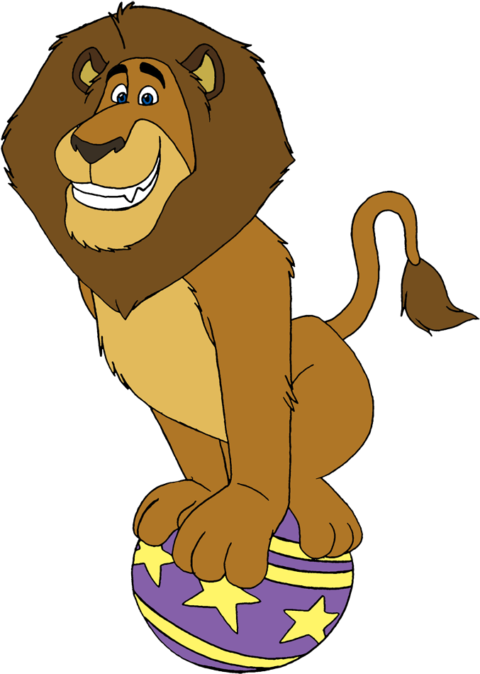 Lion Circus Clipart (703x985), Png Download