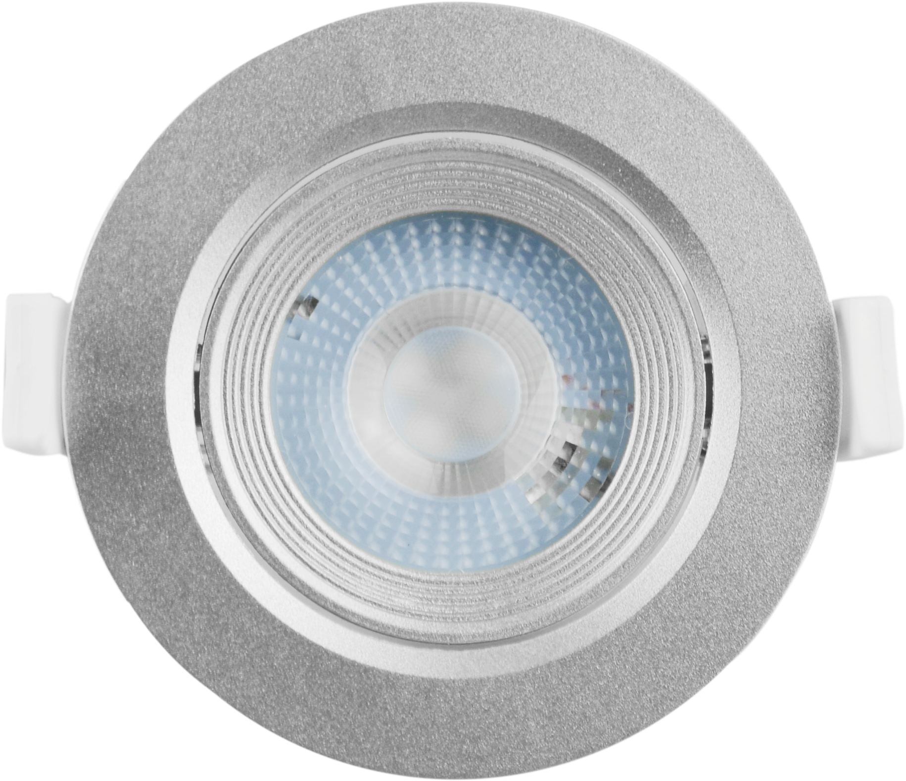 Downlight Silver Round - Led Lamp (2113x2013), Png Download