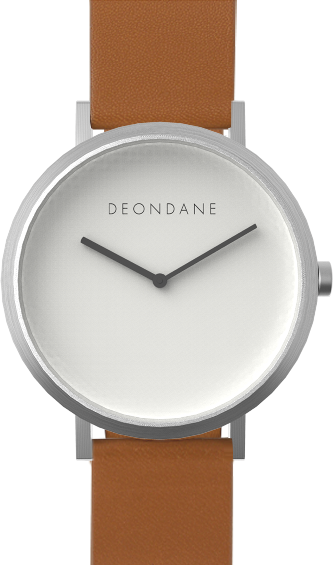 The Silver On Tan Deon Dane Watch - Watch (2000x2000), Png Download