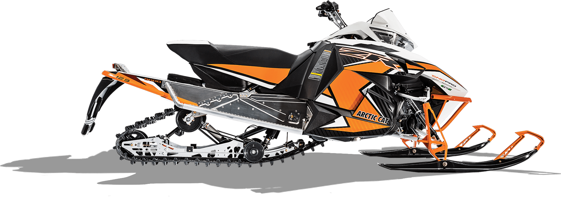 2016 Arctic Cat Zr 9000 129" Sno Pro Es In Yankton, - 2016 Zr 8000 Sno Pro 137 (2000x966), Png Download