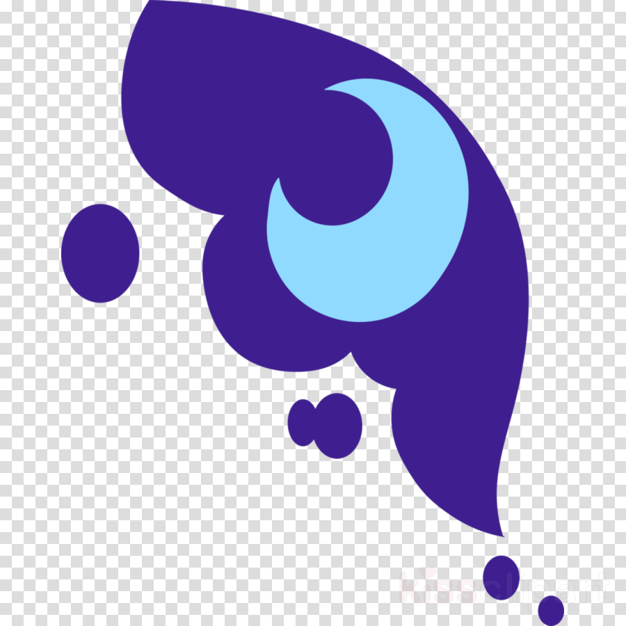 Mlp Nightmare Moon Cutie Mark Png Clipart Princess (900x900), Png Download