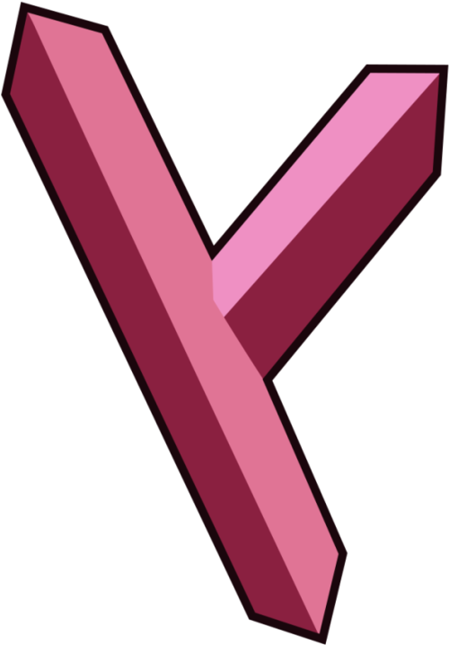 Steven Universe Rutile Twins Gem (540x780), Png Download