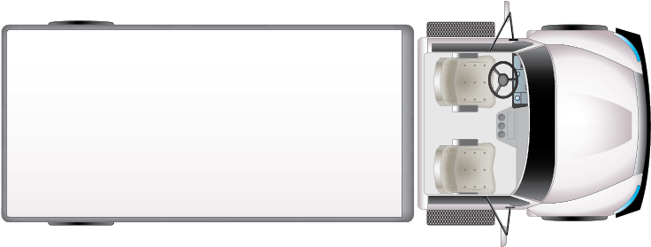 Box Truck - Display Device (1341x289), Png Download