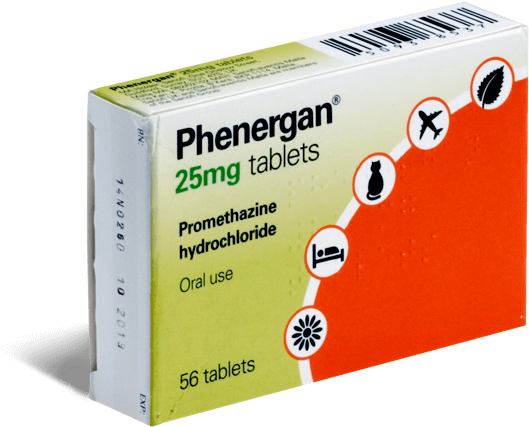 Phenergan - Phenergan Tablets 10mg (56 Tablets) (800x533), Png Download
